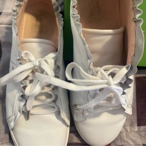 White Kate Spade tennis shoes
